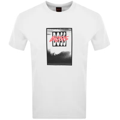 Boss Casual Boss Te Dj T Shirt White