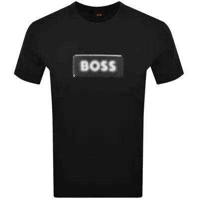 Boss Casual Boss Te Effect T Shirt Black