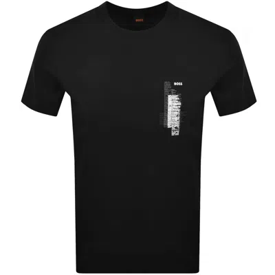 Boss Casual Boss Te Footprint T Shirt Black