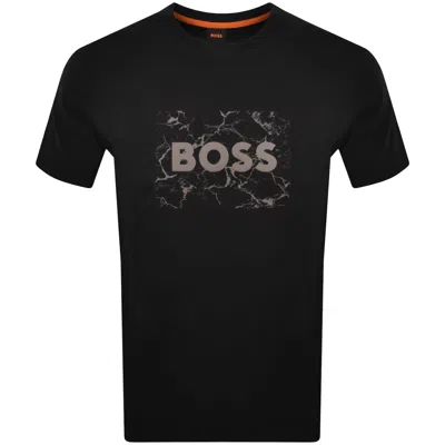 Boss Casual Boss Te Logospace T Shirt Black