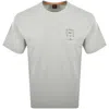 Boss Casual Boss Te Voyage T Shirt Light Beige