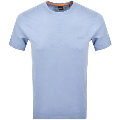 Boss Casual Boss Tegood T Shirt Blue