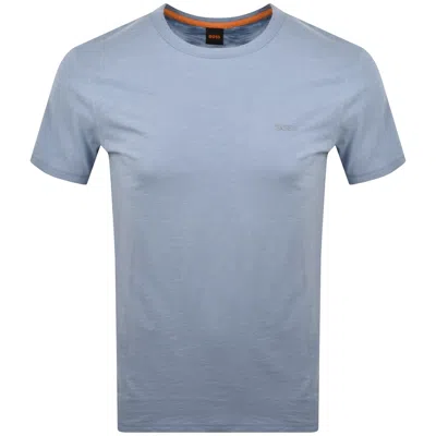 Boss Casual Boss Tegood T Shirt Blue