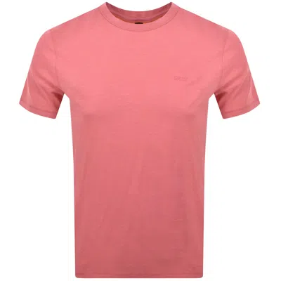 Boss Casual Boss Tegood T Shirt Deep Pink