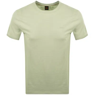 Boss Casual Boss Tegood T Shirt Green In Multi