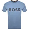 Boss Casual Boss Thinking 1 Logo T Shirt Blue In Blue