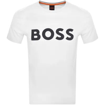 Boss Casual Boss Thinking 1 Logo T Shirt White