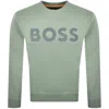 Boss Casual Boss We Basic Crew Neck Sweatshirt Green