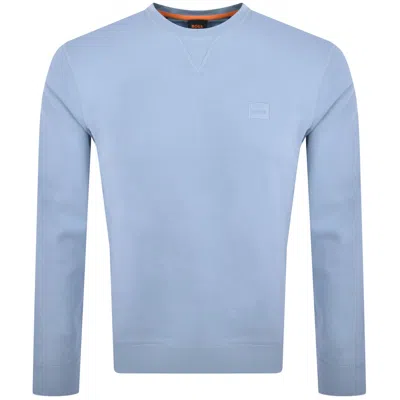 Boss Casual Boss Westart 1 Sweatshirt Blue