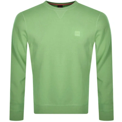 Boss Casual Boss Westart 1 Sweatshirt Green