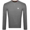 Boss Casual Boss Westart 1 Sweatshirt Grey In Grey