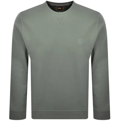 Boss Casual Boss Westart 1 Sweatshirt Grey In Gray