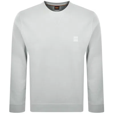 Boss Casual Boss Westart 1 Sweatshirt Grey In Gray