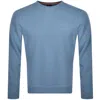 Boss Casual Boss Westart Sweatshirt Blue In Blue