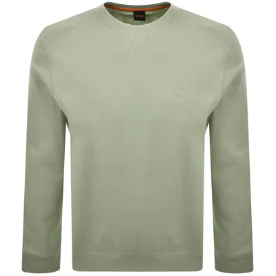 Boss Casual Boss Westart Sweatshirt Green
