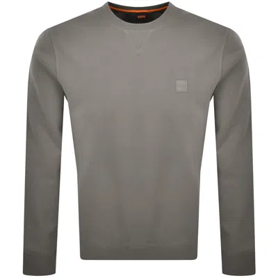 Boss Casual Boss Westart Sweatshirt Light Brown