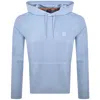 Boss Casual Boss Wetalk Pullover Hoodie Blue