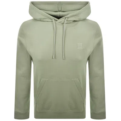 Boss Casual Boss Wetalk Pullover Hoodie Green