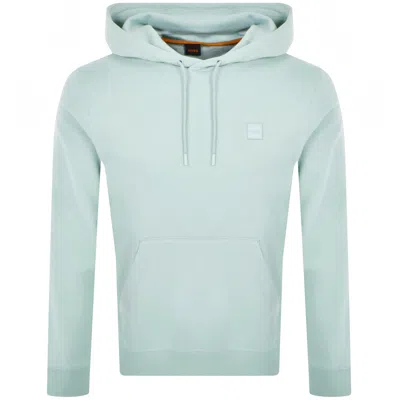 Boss Casual Boss Wetalk Pullover Hoodie Pastel Green