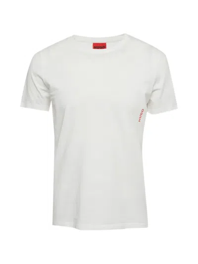 Pre-owned Boss Green Hugo Boss Logo-print T-shirt In White