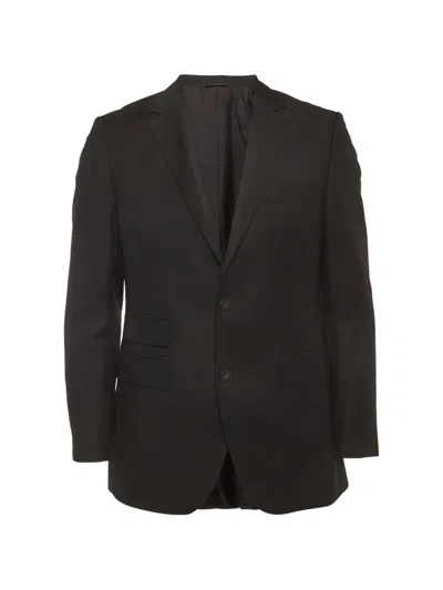 Pre-owned Boss Green Hugo Boss Single-breasted Blazer In Black