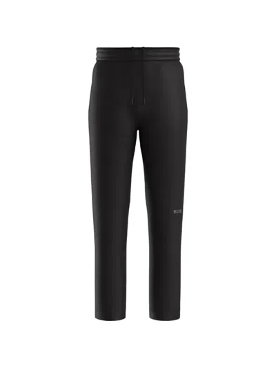 Boss Green Hugo Boss Snug Hadim Drawstring Track Pants In Black