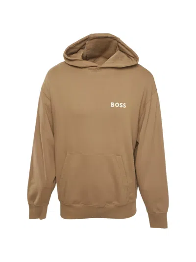 Pre-owned Boss Green Hugo Boss Sullivan Hoodie In Neutral