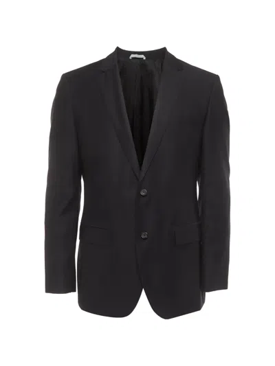 Pre-owned Boss Green Hugo Boss The James/sharp 2 Tailored Blazer In Blue