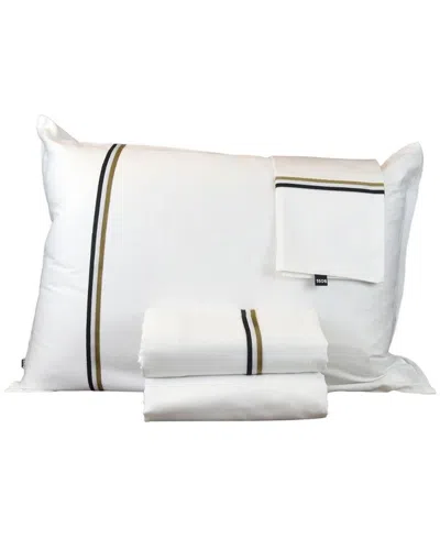 Boss Home 235 Thread Count B Linea 4pc Sheet Set In White