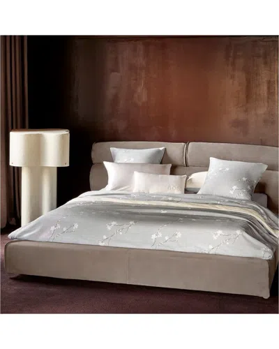 Boss Home 300 Thread Count Almond Flower Flat Sheet In Multi