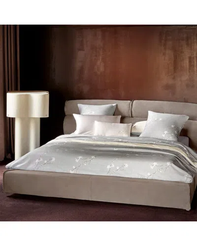 Boss Home 300 Thread Count Almond Flower Flat Sheet In Multi