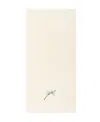 Boss Home Almond Flowers Embroidered Cotton Hand Towel, 20" X 39" In Cream