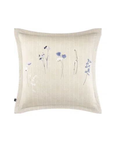 Boss Home Azure Mist Cotton Sham, European In Neutral