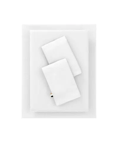 Boss Home Beboss 200-thread Count Cotton 4-piece Sheet Set, Queen In White