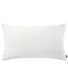 Boss Home By Hugo Boss Bold Logo Decorative Pillow, 13"x 22" In Milk