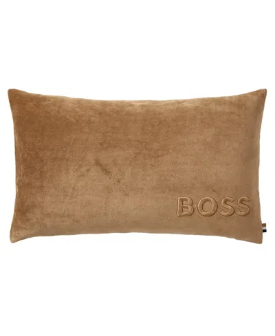 Boss Home By Hugo Boss Bold Logo Decorative Pillow, 13"x 22"