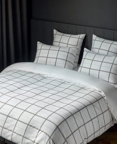 Boss Home By Hugo Boss Check 2-pc. Duvet Cover Set, Twin