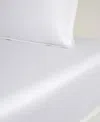 Boss Home By Hugo Boss Loft 300 Thread Count Cotton Fitted Sheet, Queen In Milk