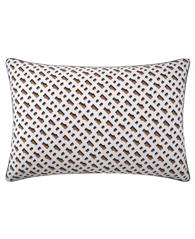 Boss Home Closeout!  By Hugo Boss B Monogram Sham, King In Brown