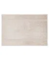 Boss Home Loft Aegean Combed Cotton Bath Mat, 24" X 35" In Greige