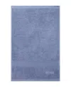 Boss Home Loft Aegean Combed Cotton Hand Towel, 16" X 24" In Skye Blue