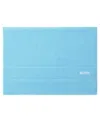 Boss Home Plain Cotton Bath Mat, 20" X 28" In River Blue