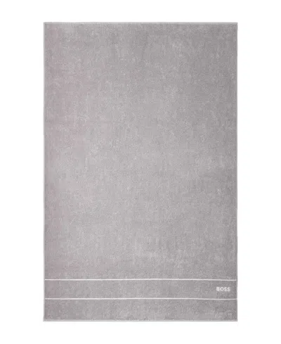 Boss Home Plain Cotton Bath Sheet, 39" X 59" In Concrete