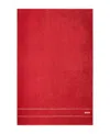 Boss Home Plain Cotton Bath Sheet, 39" X 59" In Red