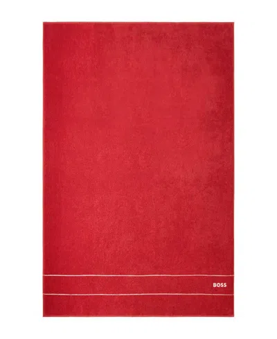 Boss Home Plain Cotton Bath Sheet, 39" X 59" In Red