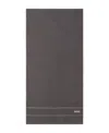 Boss Home Plain Cotton Bath Towel, 28" X 55" In Graphite