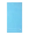 Boss Home Plain Cotton Bath Towel, 28" X 55" In River Blue