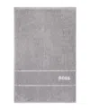 Boss Home Plain Cotton Hand Towel, 16" X 24" In Concrete