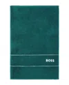 Boss Home Plain Cotton Hand Towel, 16" X 24" In Everglade