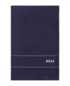 Boss Home Plain Cotton Hand Towel, 16" X 24" In Navy